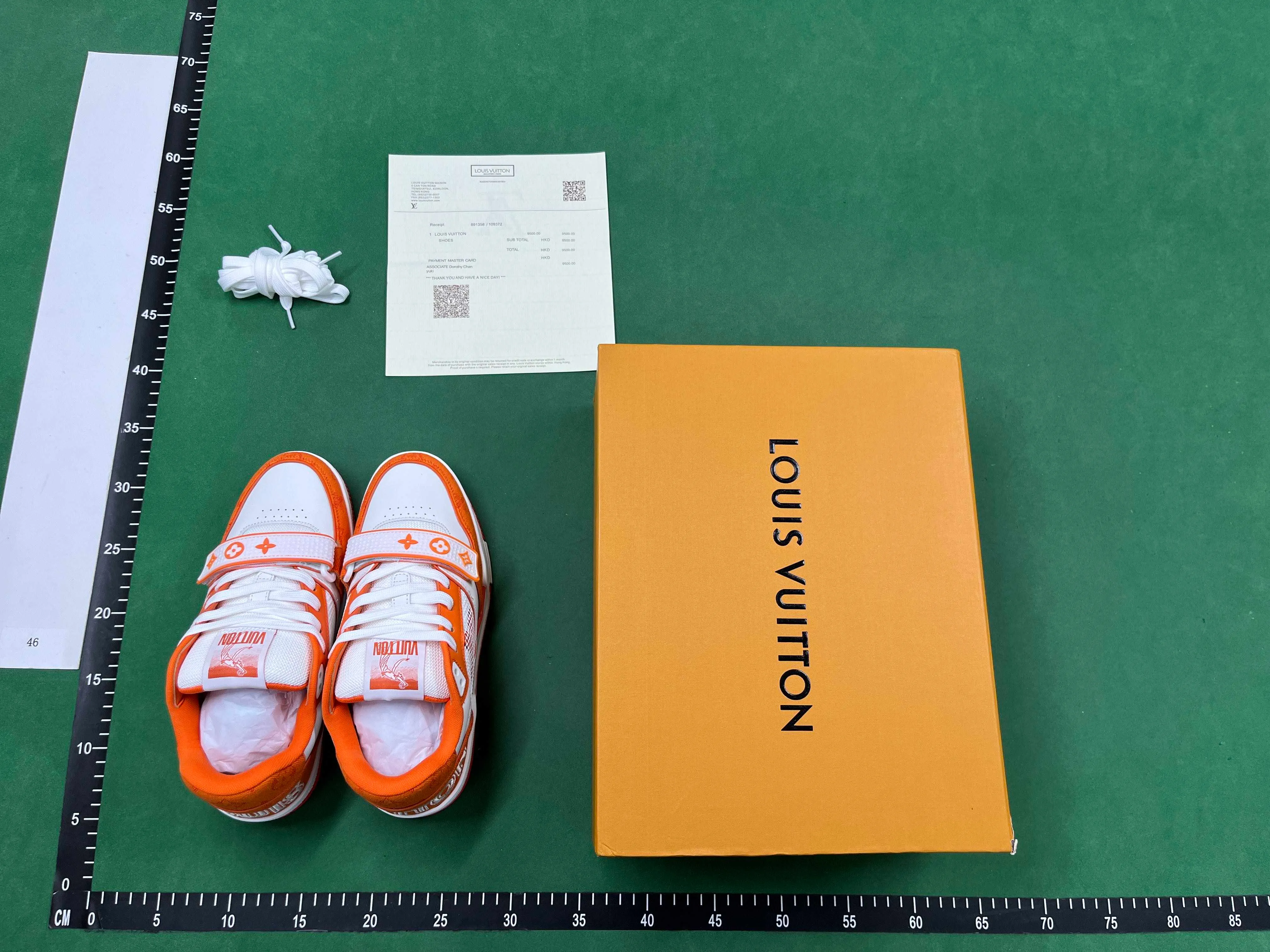 Orange LV Sneakers