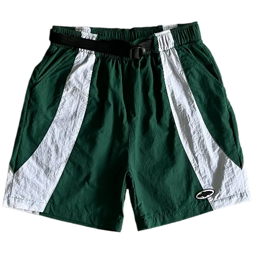 corteiz shorts Alcatraz Sun & Rain -Green