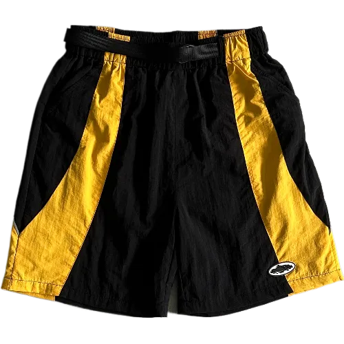 corteiz shorts Alcatraz Sun & Rain -Black & Yellow