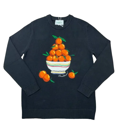 Casablanca Orange Sweater