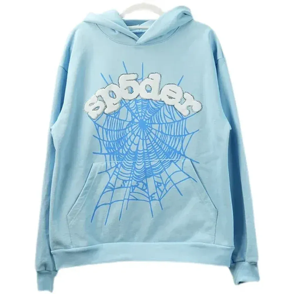 SP5DER WEB HOODIE SKY BLUE