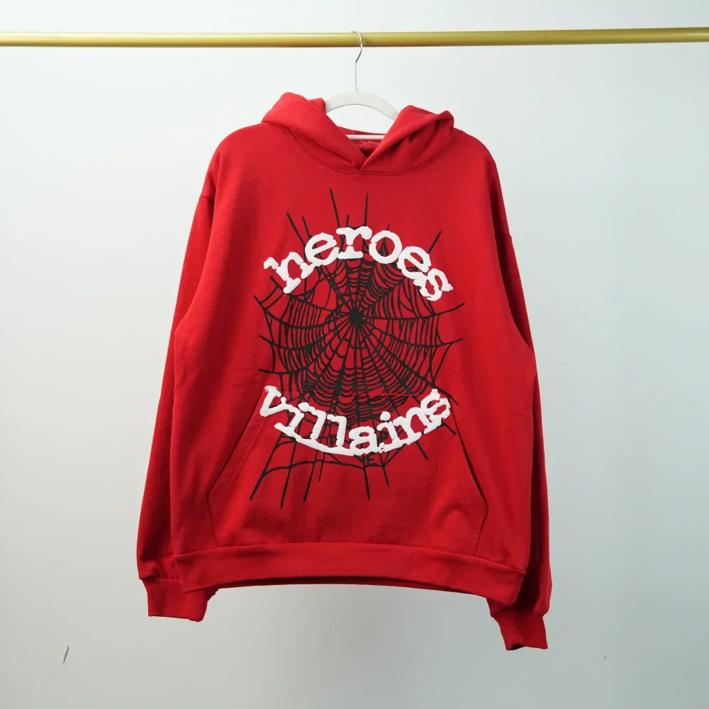 SP5DER HEROES & VILLAINS WEB HOODIE