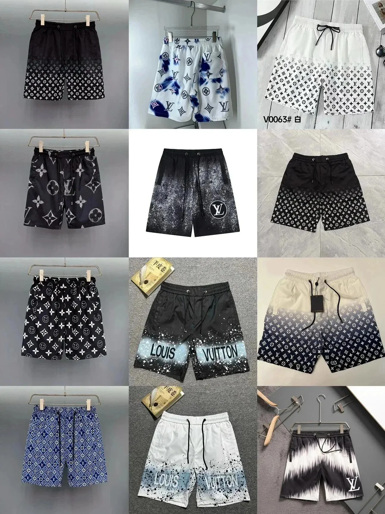 Summer men's beach shorts (148)