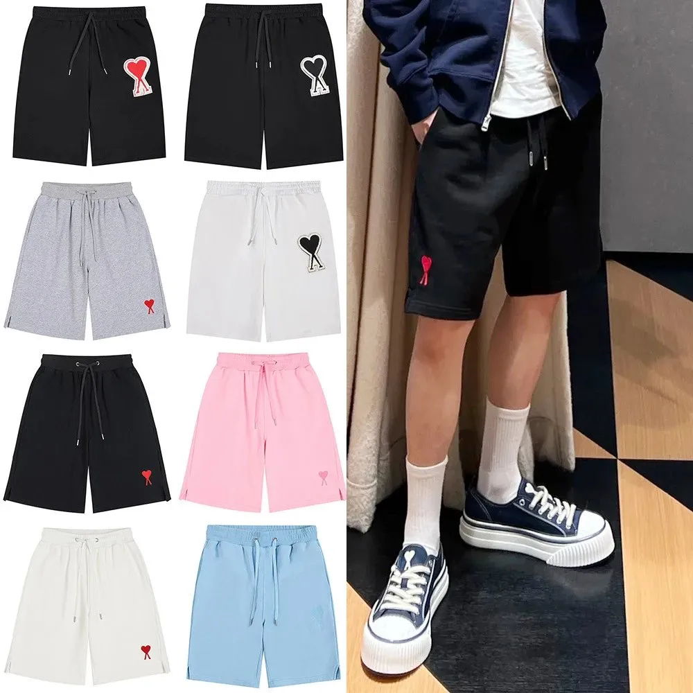 五分裤男女情侣同款宽松直筒休闲短裤 w2crep.com (107)